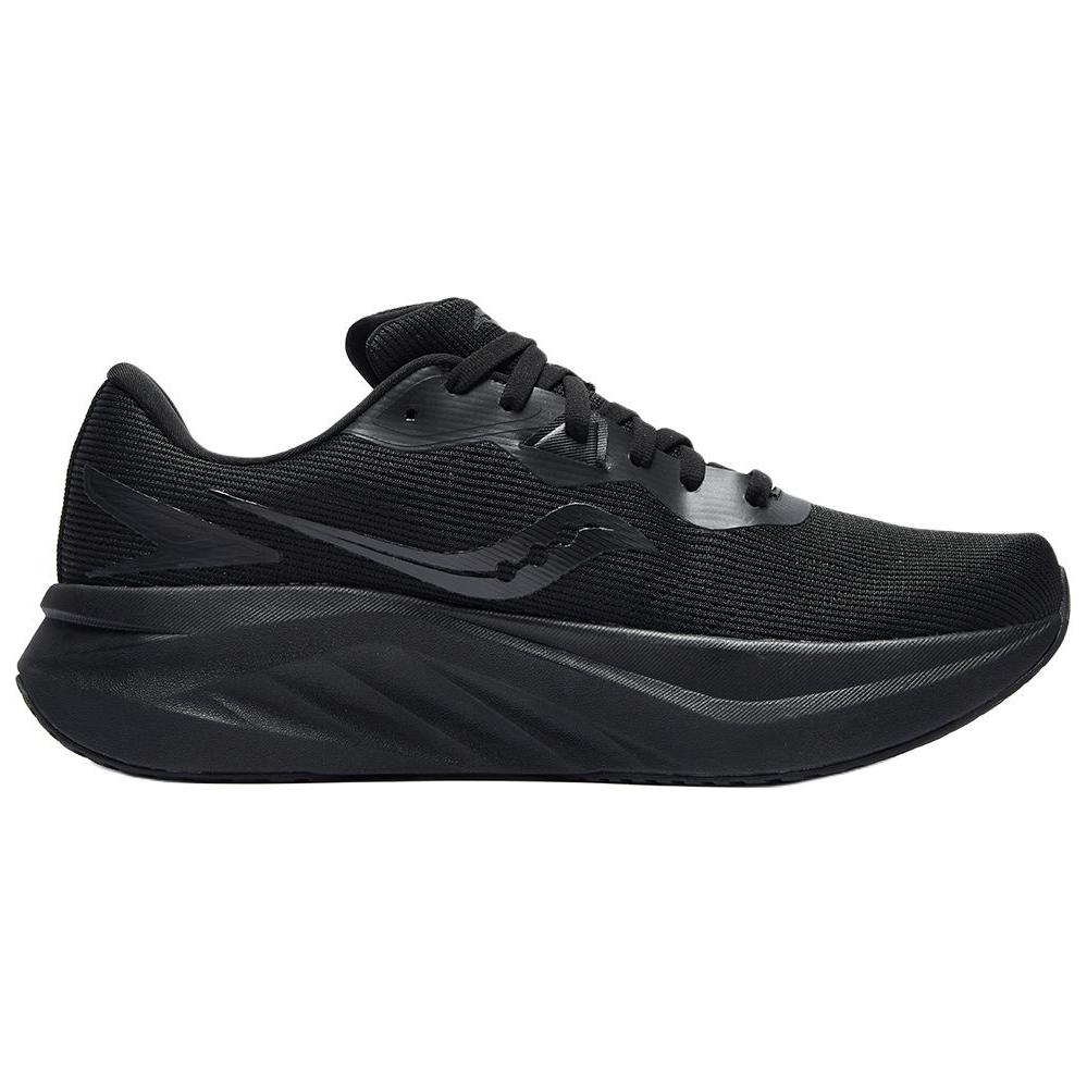 SAUCONY Tide 3 Comfortable Soft Cushioning Non-Slip Breathable Support Low-Top Training Short Distance Running Shoes Unisex Sneaker Black S28241-5