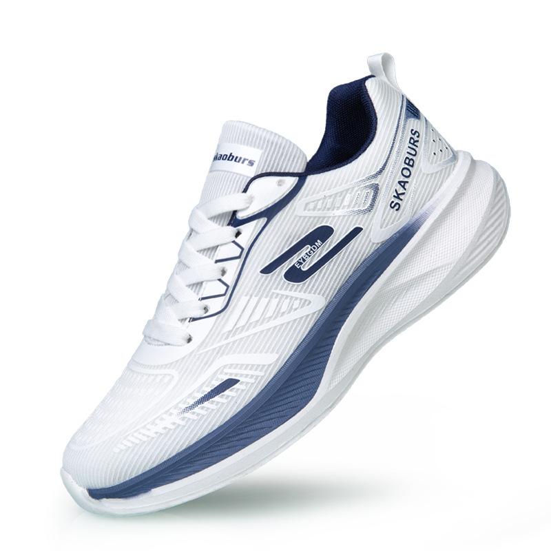 Men's Shoes New Sports Running Shoes Fashion Trendy Shoes Lightweight Travel Shoes Mesh Breathable Trend Couple Sports Shoes