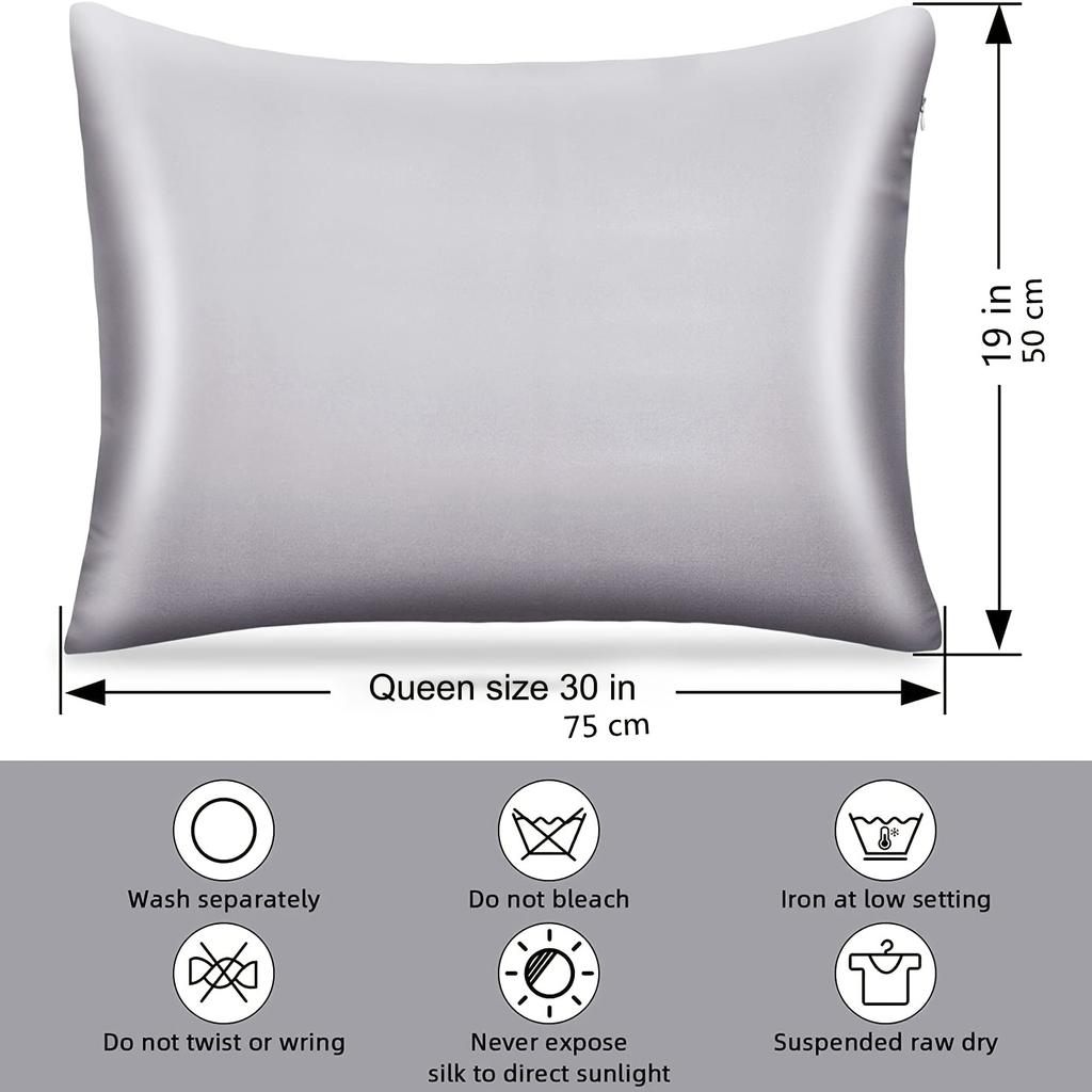 Pillowcase 100 Cover Silk Pillow Silky Satin Hair Beauty Pillow Case Comfortable Pillow Case Home Decor Wholesale