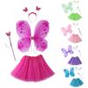 Baby Girls & Toddlers  And Stick And  Skirts for Birthday Party 4PC