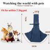 Dog Bag Pet Out Crossbody Shoulder Bag Outdoor Travel Portable Cat Puppy Sling Bag Cotton Comfortable Tote Pet Carrying Supplies