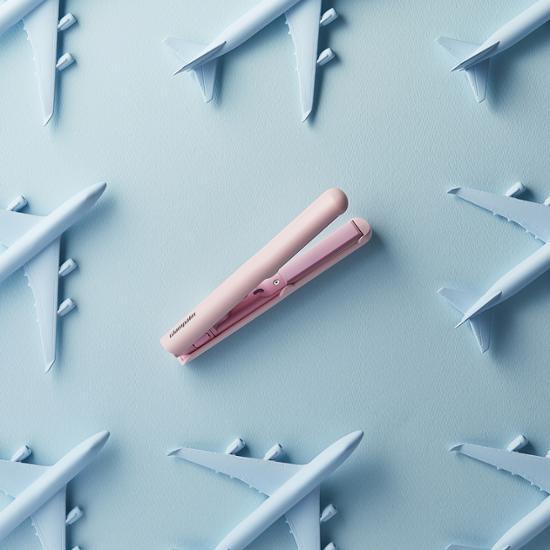 Glampalm Compact Mini Curling Iron Baby Pink