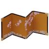 Yamashita Craft Сделано в Японии Мини Золотой Складной Канзе Вишня 42065630 (Ямасита Крафт) Четырехстворчатая ширма, Цветы, Маленькая,