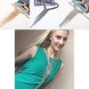 Fashionable Rhinestone Decorative Long Tassel Design Women Metal Necklace For Stylish Office And Daily Outfits
