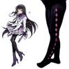Puella Magi Madoka Magica Akemi Homura Cosplay Leggings With Knit Fabric For Daily Wear