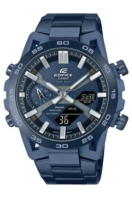 Часы Edifice COOL BLUE EDITION SOSPENSIONE с Bluetooth, прочное солнечное сапфировое стекло синего цвета [Casio] [] ECB-2000YCB-2AJF мужские