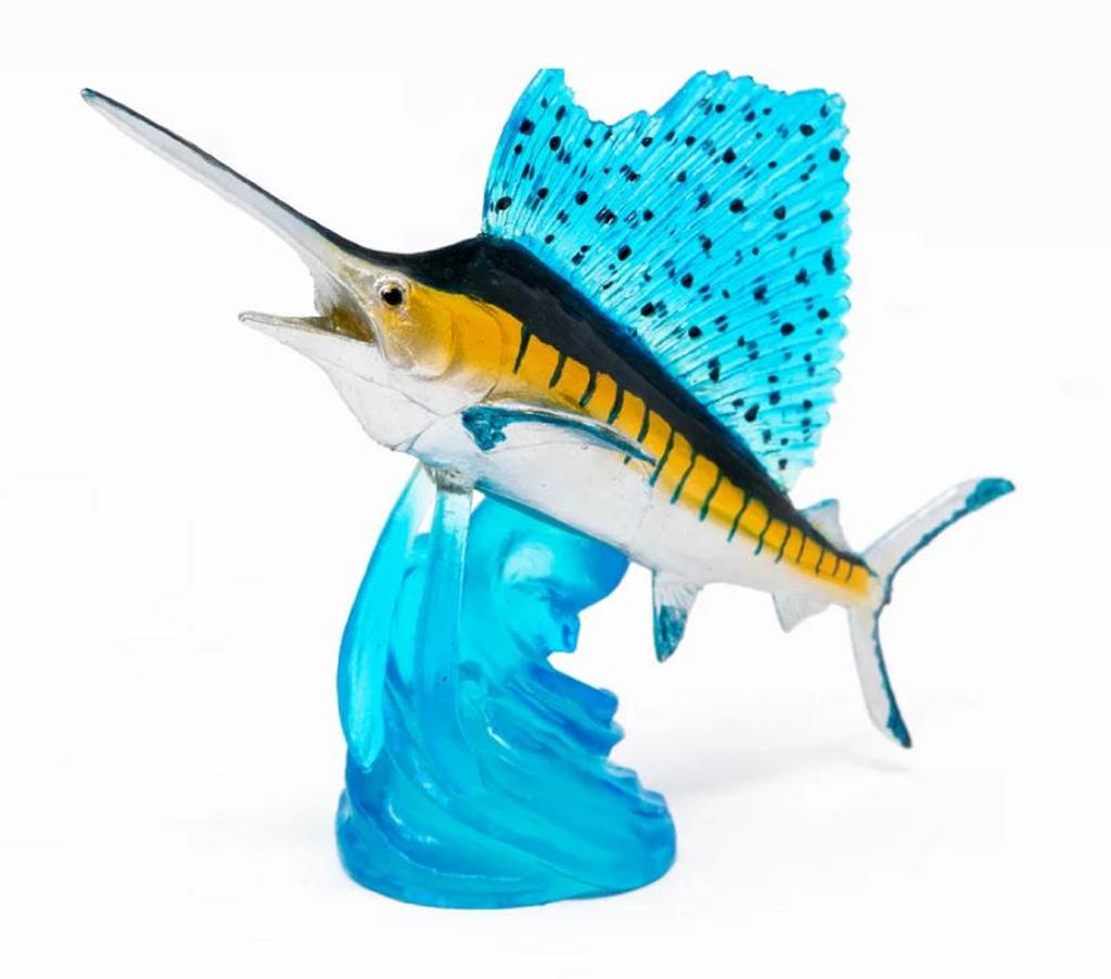 Favorite AF-212 Display Figurine Bashokajiki Sailfish 86 X 27 X 70mm (4536)