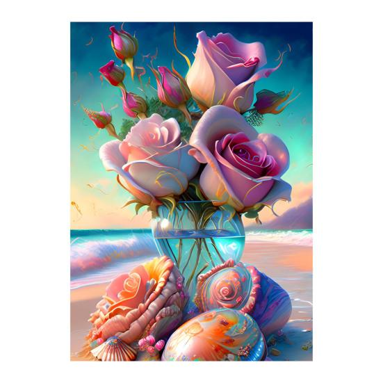 Пейзаж Алмазное искусство DIY снятие стресса повышение навыков яркий цвет украшение дома мозаика Алмазная вышивка