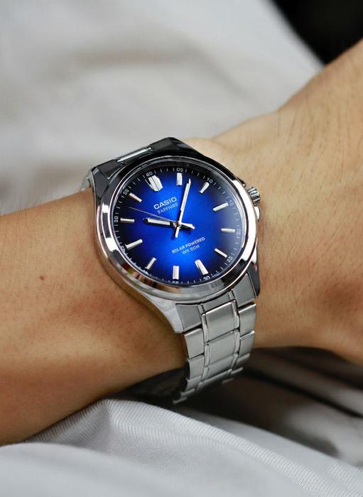 Zegarek Męski Casio Mts-Rs100D-2A Szafir Solar + Box