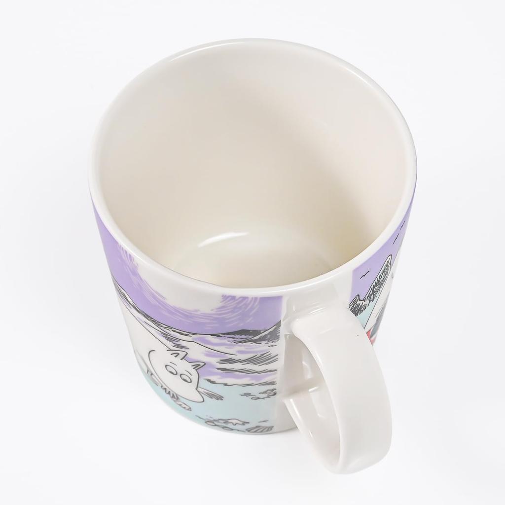 Арабия 2025 Лето Лимитированная Серия Муми-Тролль Пляж Скандинавская Финская Керамическая Кружка, 300 мл, Коллекция, День, 1076298, Посуда в западном стиле, Стиль,