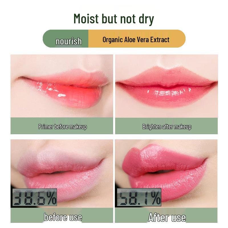 Увлажняющий бальзам для губ Kiss Beauty, меняющий цвет: Водонепроницаемый и устойчивый к трещинам