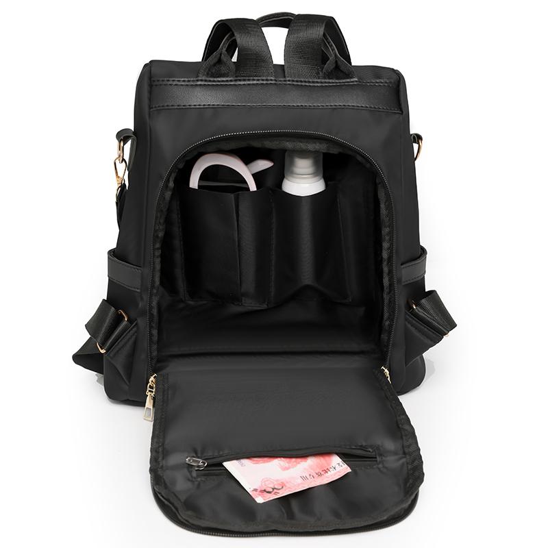 Водоотталкивающий рюкзак, женский рюкзак с вышивкой, противоугонный дорожный рюкзак