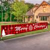 Christmas Banner Decoration Merry Christmas Banner Flag Merry Christmas Large Banner Christmas Decoration For Indoor Outdoor Door Wall Display