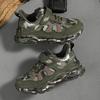 Kids Camouflage Sneakers Outdoor Play Lightweight Anti-Slip School Running Shoes Boys Girls Fall