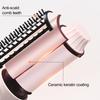 3-In-1 Hair Curling Iron Brush Portable Fast Heating Thermal Brush USB Rechargeable Travel Cordless Heated Round Brush Electric Hair Curling