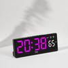 Многофункциональные цифровые светодиодные часы с дисплеем температуры, настольные часы, новые электронные настенные часы