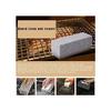 Brique de nettoyage pour grille - Brique ponce réutilisable - Sans rayure - Écologique - Compatible toutes grilles