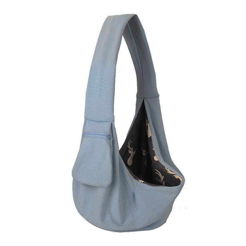 Сумка-кроссбоди для питомцев - Портативная, вместительная наплечная сумка для выгула кошек и собак