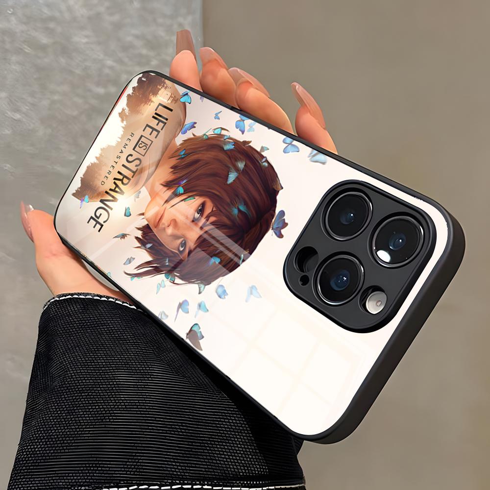 Game Life Is Strange Phone Case For IPhone 17 Pro Max 16 15 14 Pro Max 13 11 X Xs Xr 8 7Plus Glass Cover