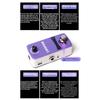 Portable Guitar Looper Pedal Touch Recording Zinc Alloy Body Suitable for Musicians Practice Performances and Creation