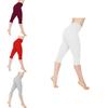 Стильные женские капри для йоги с заниженной талией 3/4 для легкого фитнес-стиля и комфорта