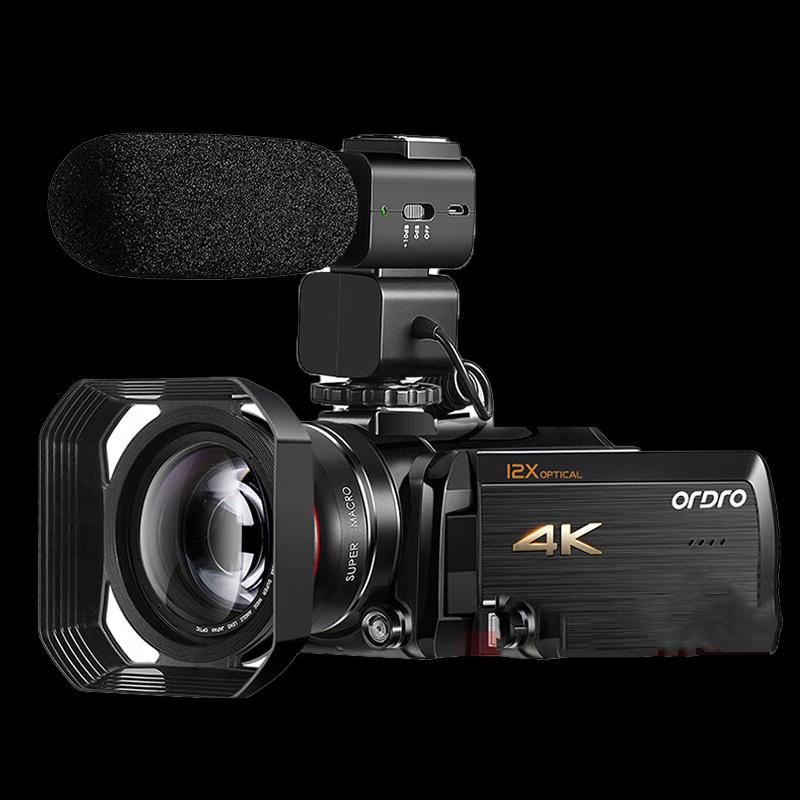 Oude AC5 4K Digital Camcorder with 12x Optical Zoom (CN version)
