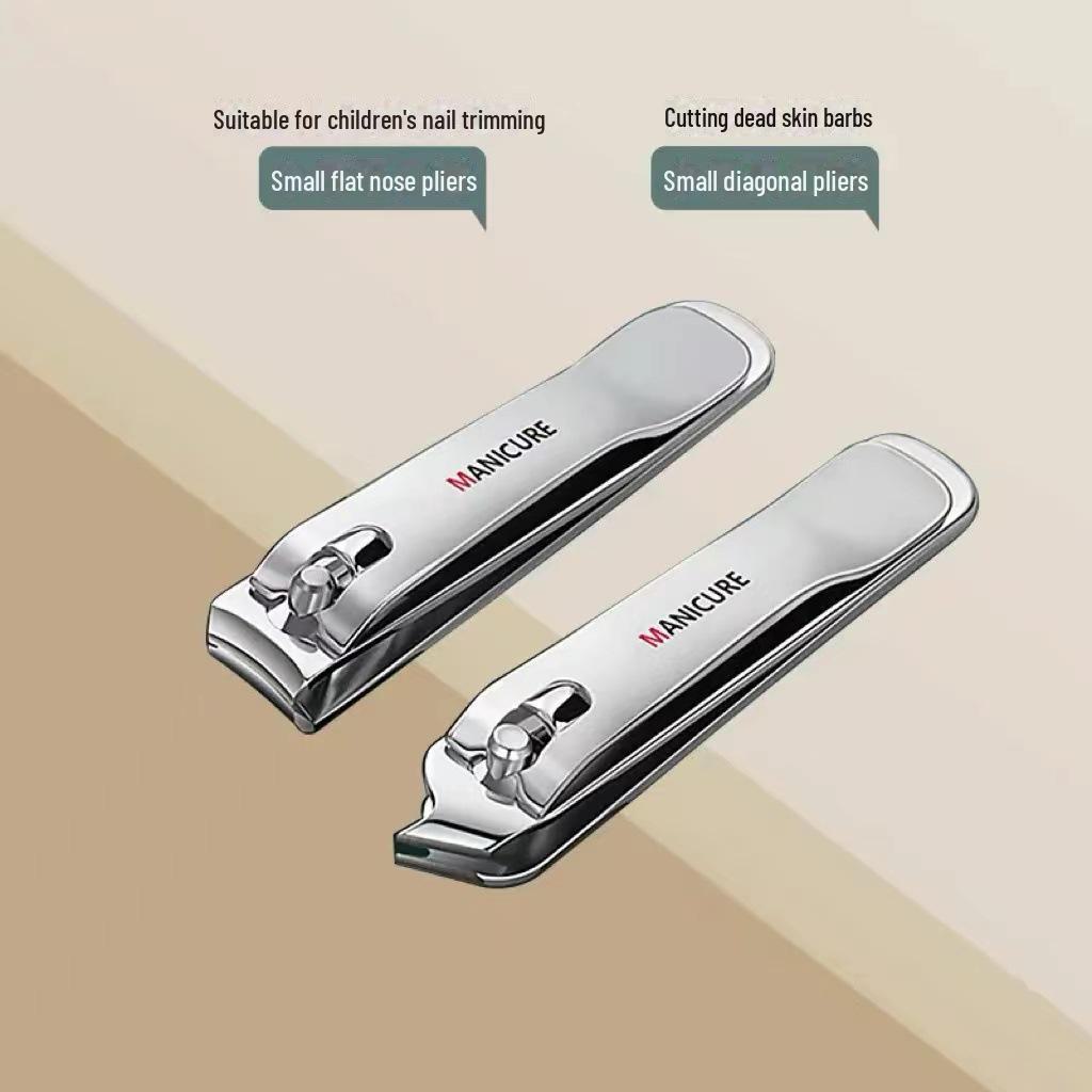 Набор портативных кусачек и ножниц для ногтей: Полный набор для маникюра и педикюра для домашнего использования