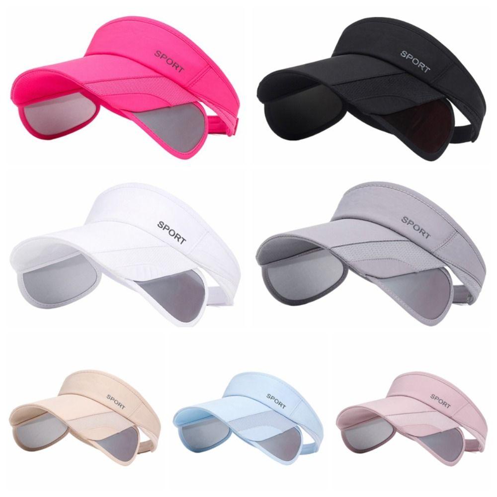 Scalable Sports Sun Hat Sunscreen Summer Baseball Cap Simple Empty Top Hat Running