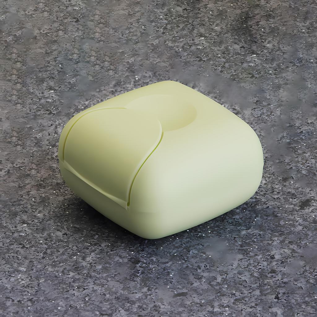 1PC Soap Box, Plastic Portable Storage Box with Lid, Suitable for Travel Racks, Campgrounds, Gyms, Essential Accessories for Bathrooms