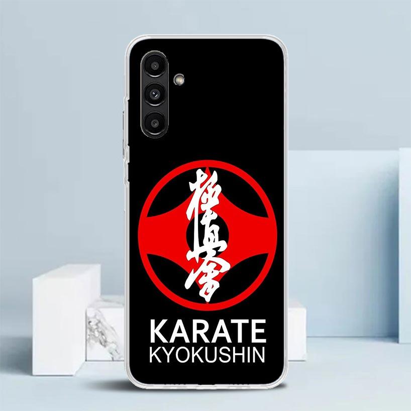 Oyama Kyokushin Karate Phone Case For Samsung Galaxy A17 A37 A57 A16 A15 A14 A13 A56 A55 A54 A53 A36 A35 A34 A33 A26 A25 A24 A23