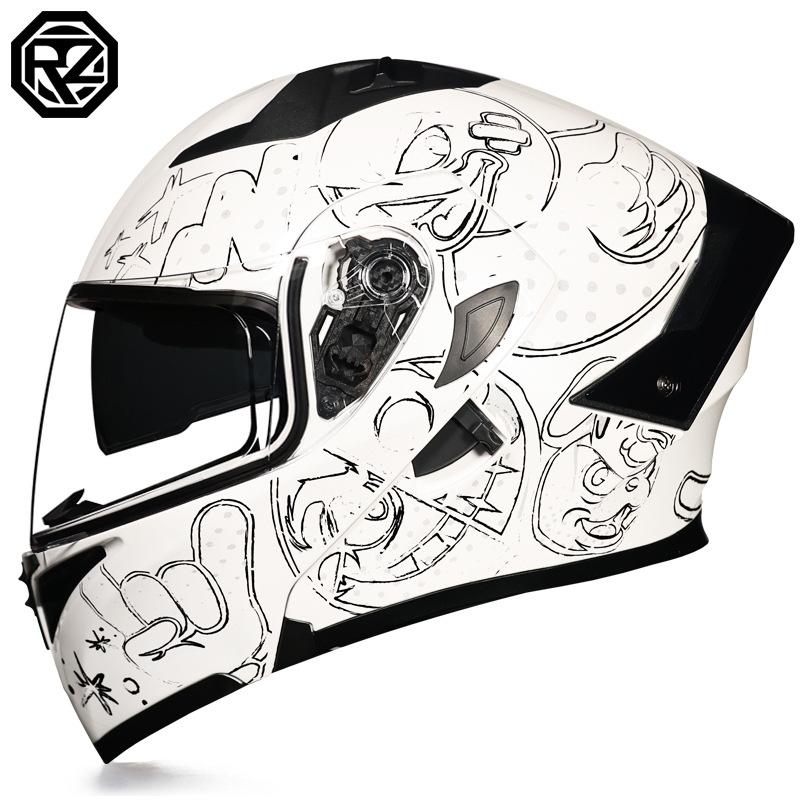 New OrzDOT Certified motorcycle open-face helmet for summer and all seasons, suitable for men and women, safe for motorcycling