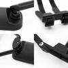 2PCS Universal Towing Mirror Tow Mirror Caravan Trailer Car Rear View Mirror Blind Spot Convex Wide Angel Safe Hauling Extension
