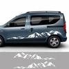 Наклейки на фургон для Renault Dacia Dokker, автодом, боковая дверь, полосы, графика, виниловый декор, наклейки, аксессуары для тюнинга авто