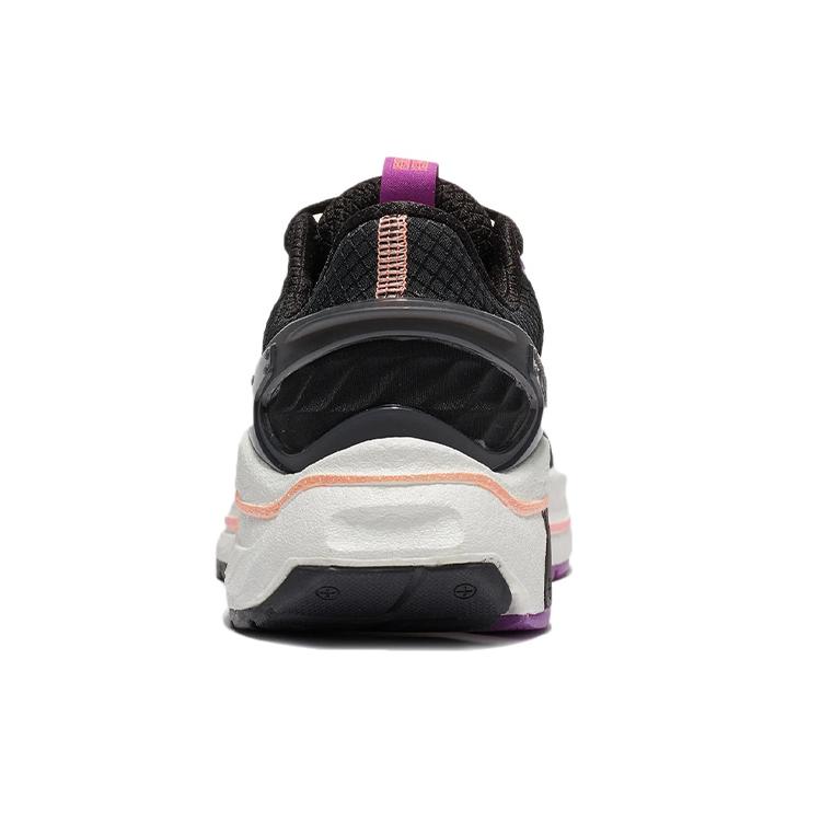 Li Ning Furious Rider 5.0 Технология BOOM Низкие беговые кроссовки Женские Черно-фиолетовые ARZR002-11