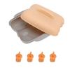 Heat Resistant Microwave Corn Cooker 2 Hole Microwave Oven Steaming Corn Box  Kitchen