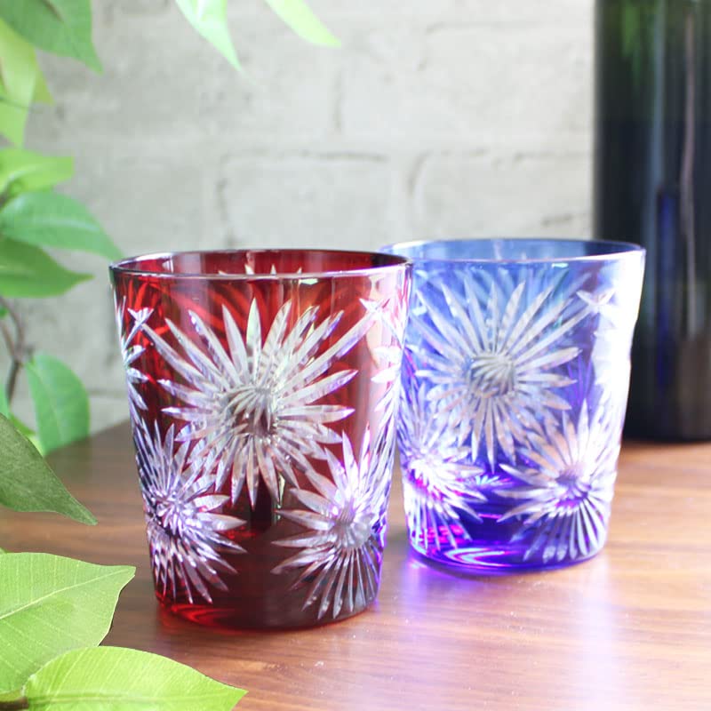 Kiriko Glass Kiriko Hana (Red)