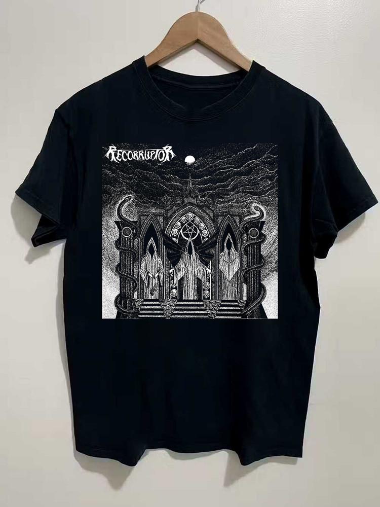 Recorruptor The Funeral Corridor Футболка S-5XL NE310 Унисекс