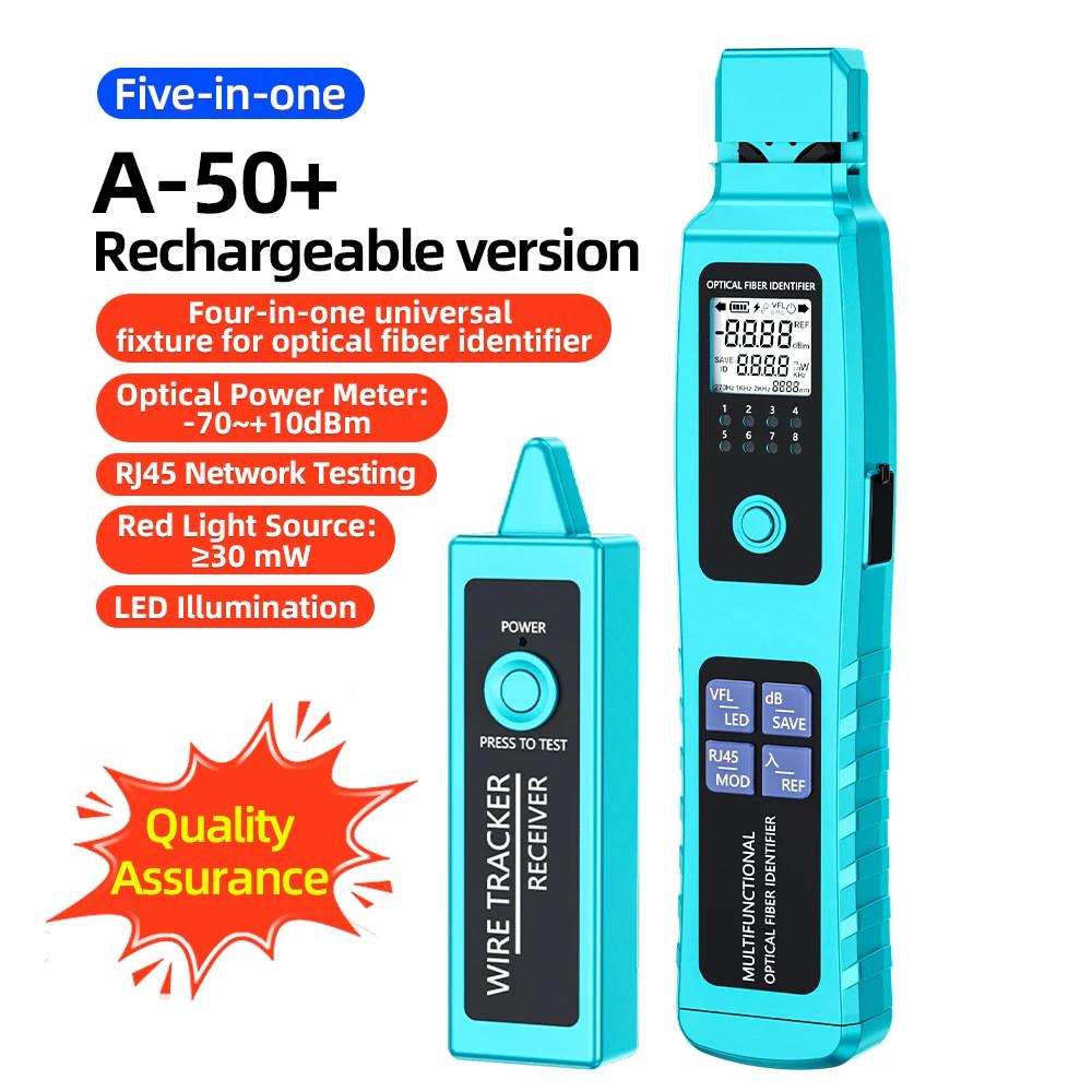 5-in-1 Active Optical Fiber Identifier High Precision Fiber Cable Tester Detector Fiber Optic Networks Maintenance Tool