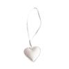 Bag Pendant Heart Shape Imitation Leather Keychain Vibrant Color Bag Decor Charm Bag Car Key Accessory
