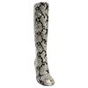 Zara Pu Fashion High Heel Animal Print Knee High Boots 6.5cm Women Boots Multicolor 12830510202