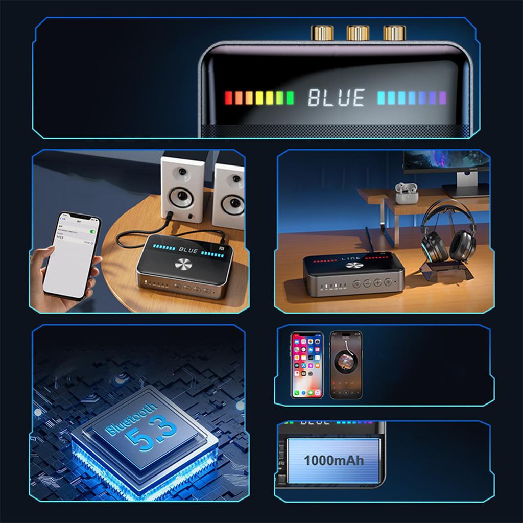 5.3 Bluetooth-приемник NFC Bluetooth-адаптер Коаксиальный оптоволоконный HiFi Bluetooth-передатчик Универсальный