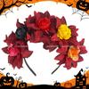 Halloween Flower Skull Headband Party Costume Hair Accessory Women