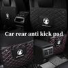 Car Seat Back Protection Anti-Kick Pad Rear Seat Storage Bag Auto Accessories For Vauxhall VXR8 Insignia Vivaro Zafira Combo