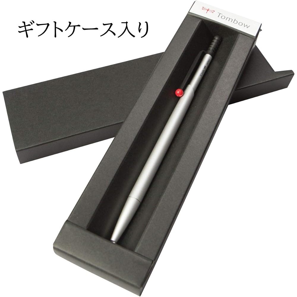 Шариковая ручка Tombow ZOOM 727 Масляная 0,7" Серебристый/Черный (BC-SAZ03)