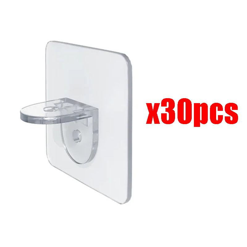 Клейкий гвоздь для полкодержателя, самоклеящийся, зажим для полкодержателя шкафа, настенный кронштейн, перегородка, не требующий сверления, прочный кронштейн