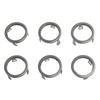 6pcs/Set Fuel Injector Decoupler Element 13537564751 13538651060 For BMW E88 N43 5 7 Series N53 N54 N56
