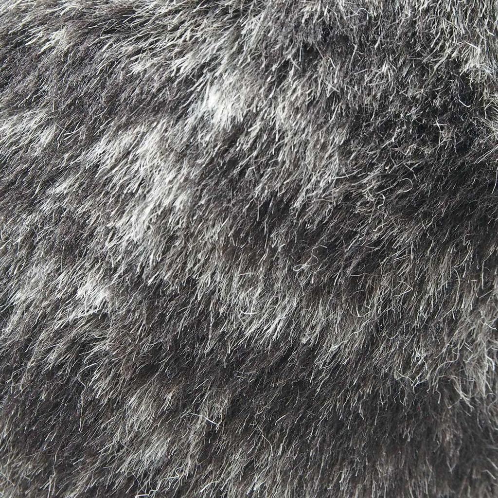 Cuddly Smile Kanta Cat Plush Brown and Mixed Pattern Toy, Tabby,