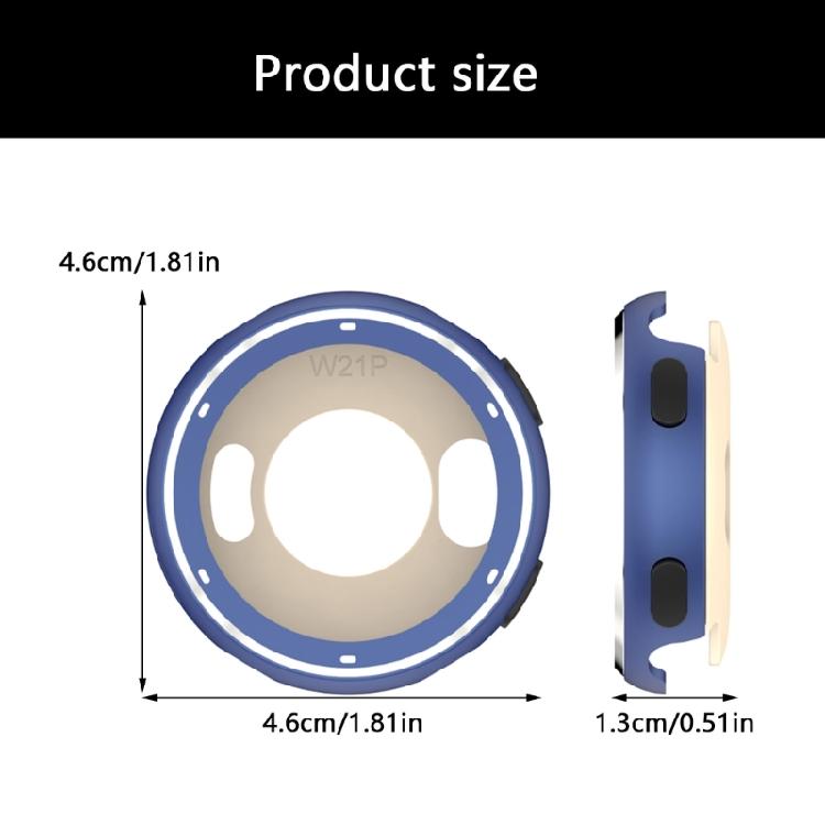 Прочный Усиленный Металлический Корпус Защитный Чехол Подходит для Часов Ударопрочная Рамка Бесшовный Доступ к Кнопкам Влагозащищенный