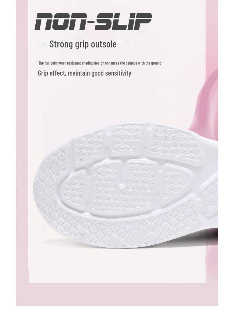 Женская черная сетчатая дышащая спортивная обувь Jinjiang - легкая весенне-летняя обувь для бега и повседневных путешествий для студентов