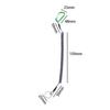 Outdoor Elastic Climbing Steel Wire Anti-lost Spring Rope Carabiner Lanyard Fishing String